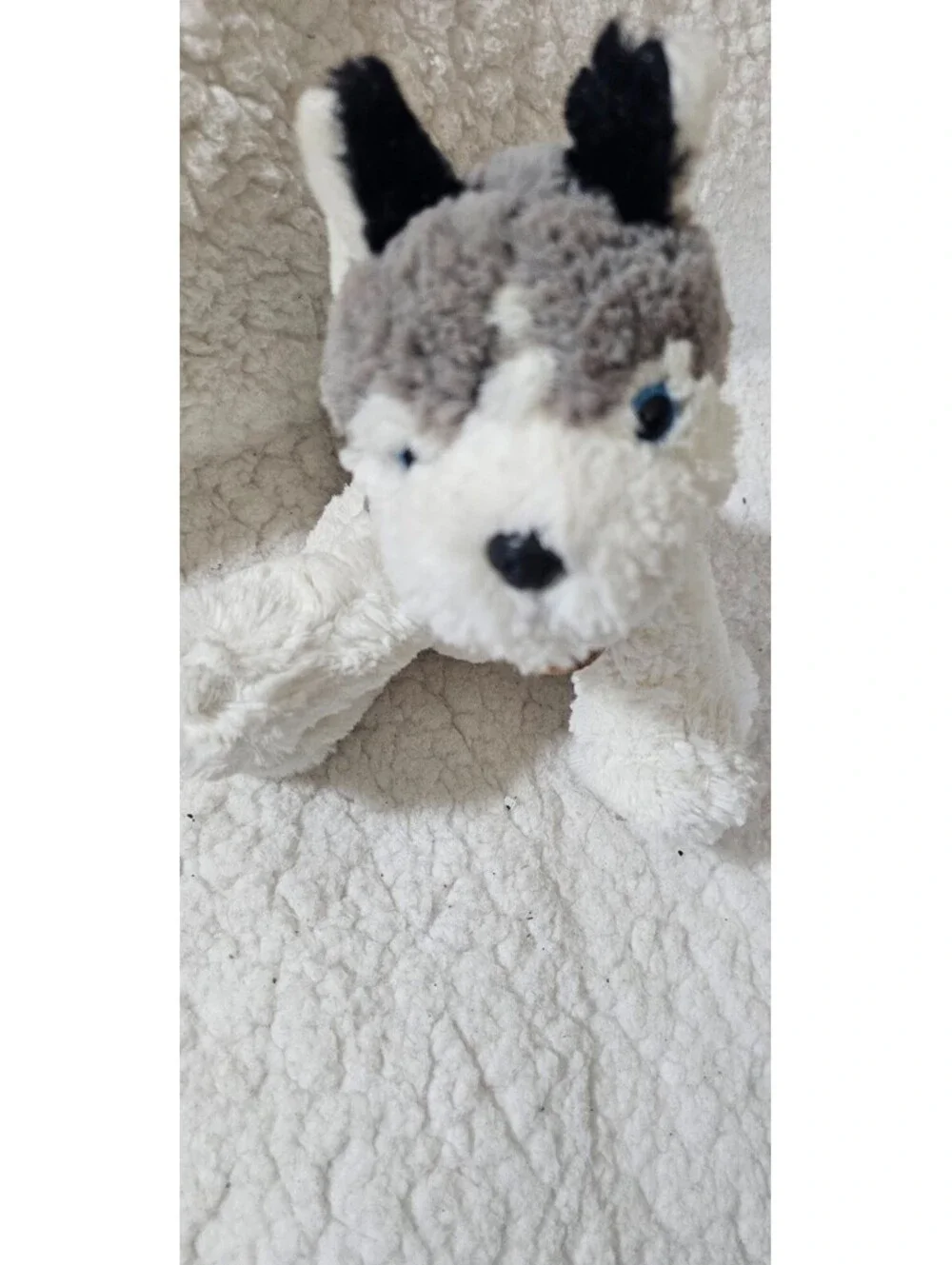 Ming Ren Husky Dog Plush Toy Bean Bag Stuffed Animal 5